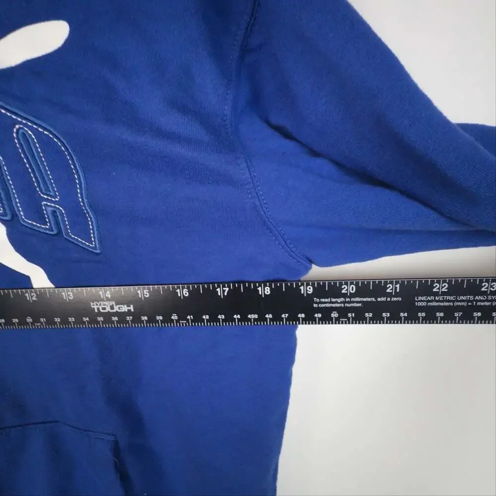 Puma Boys Sportlifestyle Full Zip Hoodie Blue Size L